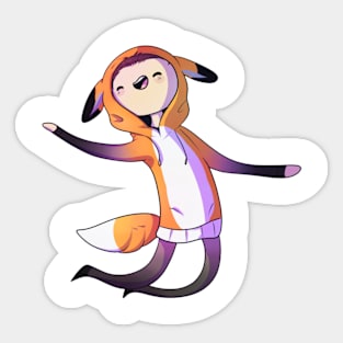 Seapeekay Fox T Sticker